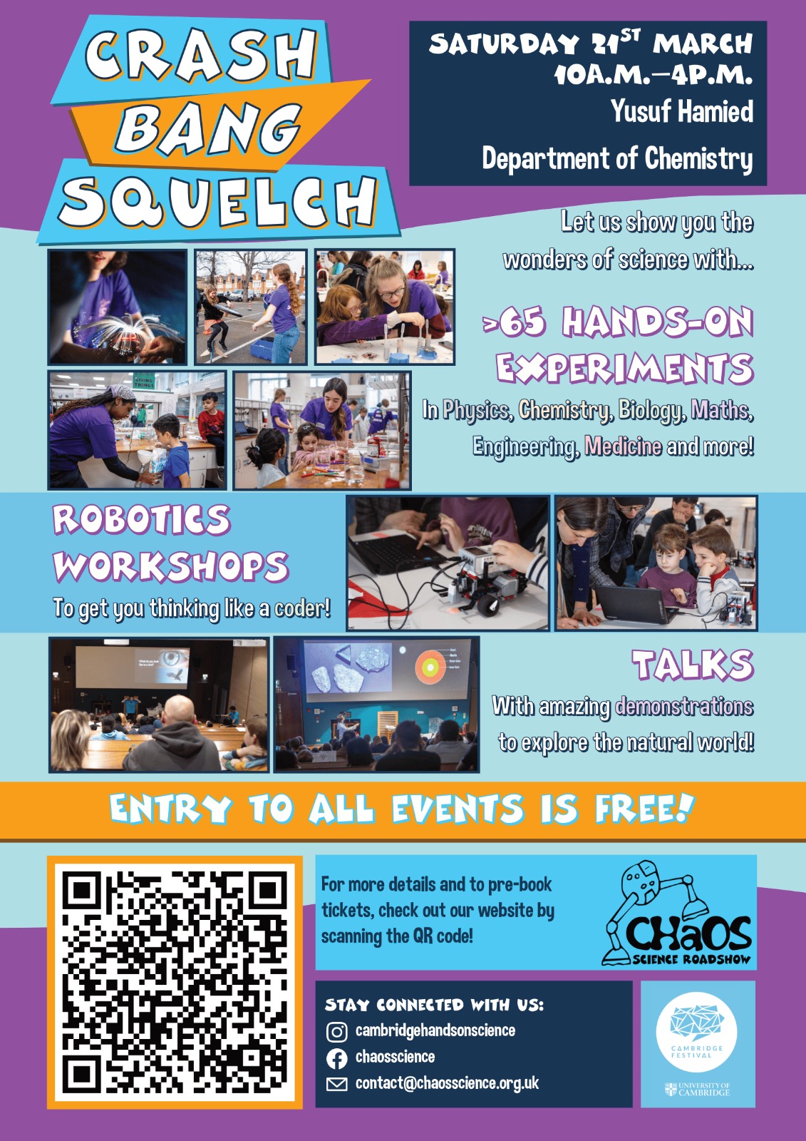 Poster for Crash, Bang, Squelch 2026